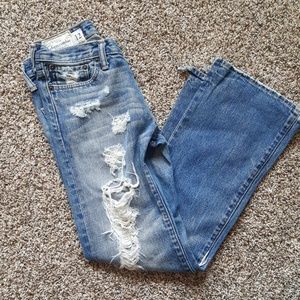 Boys Abercrombie Distressed Jeans